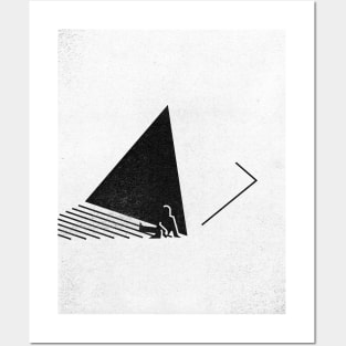 Shaded Pyramid Posters and Art